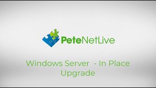 Windows Server In Place Upgrade [upl. by Miun]