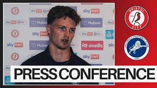 George Tanner Press Conference  Bristol City vs Millwall [upl. by Thomasine]