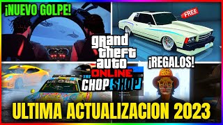 NUEVA ACTUALIZACION en GTA 5 Online ULTIMA DEL AÑO TODO LO NUEVO NUEVO GOLPE EVENTO AÑO NUEVO [upl. by Erhart]