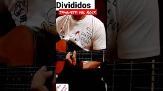 Divididos Spaghetti del Rock🎸🎶 Guitarra [upl. by Llerdnek]