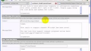 4 How to do email setting in osTicket [upl. by Rakabuba]