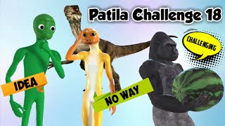 Patila Challenge 18 Patila  Missed The Stranger Gorilla Dame Tu Cosita amp Dinosaur Short Film [upl. by Kifar352]