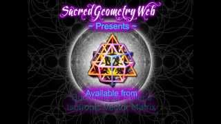 64 Tetrahedron Grid Buckminster Fuller Nassim Haramein 3D printing [upl. by Hsiekal]