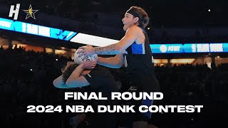 2024 NBA Slam Dunk Contest  FINAL Round Highlights 🔥 NBAAllStar [upl. by April]