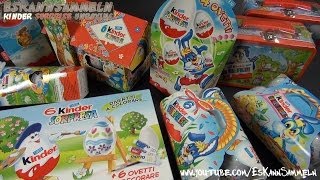 50 x Kinder Surprise Egg Easter Special Extrem Rare Packs Kinder Überraschung  Oster Edition [upl. by Irb807]