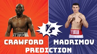 Terence Crawford vs Israil Madrimov Prediction [upl. by Ylrehs]