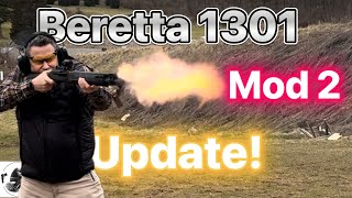 Beretta 1301 Mod 2 Update and Federal Flight Control Vs Fiocchi Defense Dynamics [upl. by Anneirb]