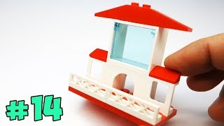 LEGO Mini Asian House  How to Build  Tutorial   All Parts From Classic Set 10692 [upl. by Hcurab22]