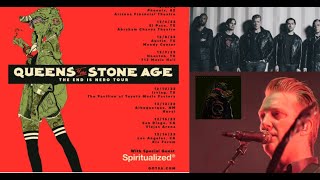 Queens Of The Stone Age tour 2023 “In Times New Roman…“ tour w Spiritualized  datesvenues [upl. by Jesh]