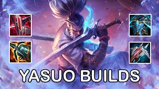 THE BEST YASUO BUILD IN SEASON 14  TheWanderingPro [upl. by Aicatsana]