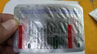 Sinarest Tablets  Paracetamol Phenylephrine hydrochloride chlorpheniramine melate use cold review [upl. by Derk684]