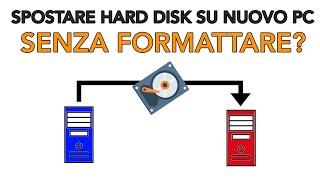 Si può spostare lhard disk sul nuovo PC SENZA FORMATTARE [upl. by Divaj170]