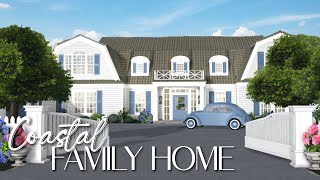 BLOXBURG Coastal Family Home  Part 1 [upl. by Igiul]