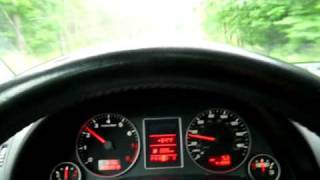 Antilock Brake Test 2006 Audi A4 20T [upl. by Kalfas]