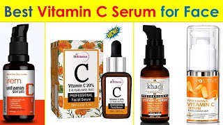 Top 7 Vitamin C Face Serums for Clear amp Glowing Skin  AFFORDABLE FACE SERUMS IN INDIA MARKET [upl. by Hayton]