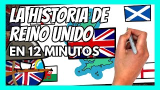 ✅ La historia de REINO UNIDO y el IMPERIO BRITÁNICO en 12 minutos  Resumen rápido y fácil [upl. by Durrett]