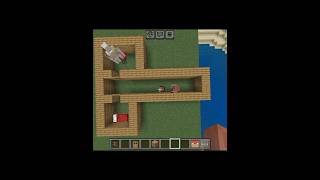 Dont think about the shape minecraft minecraftpe mc mcpe youtube shorts reels funny music [upl. by Felicidad]