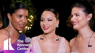 Schuyler Sisters from Hamilton  2018 Kennedy Center Honors Backstage [upl. by Terri]