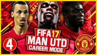 FIFA 17 Career Mode Manchester United 4  88 RATED SIGNING amp Community Shield FIFA 17 Gameplay [upl. by Ajuna734]