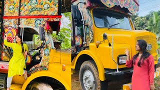 Tata Se 1613… കേരളത്തിന്‌ swantham THADI LORRY… lady driver malayalam [upl. by Anomer550]