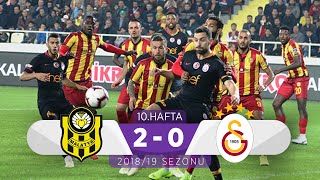 Yeni Malatyaspor 20 Galatasaray  10 Hafta  201819 [upl. by Robson]