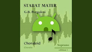 Stabat Mater Stabat Mater dolorosa Voice with metronome [upl. by Mchale]