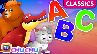 ABC Alphabet Animals – Animal Names and Animal Sounds  Toddler Learning Videos  ChuChu TV Classics [upl. by Nrublim]