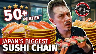 I Tried EVERY Sushi in Japan 🍣 Inside Tokyos Conveyor Belt Restaurants [upl. by Mosora]