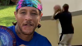 Delonte West Spotted Playing Basketball At His Recovery Center Looking Happy amp Healthy [upl. by Arait878]