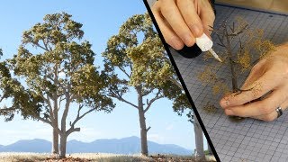 Terrific Trees using Woodland Scenics Armatures It is possible – Model Scenery Tutorial [upl. by Bertero]