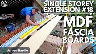 MDF Fascia Boards  Single Storey Extension 18 [upl. by Neroled]