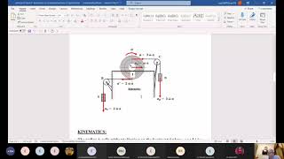 Revision Mechanics 3 Summer course  Kinetics of constrained systems of rigid bodies [upl. by Lisk]