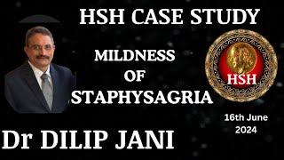 STAPHYSAGRIA  Dr DLIP JANI hshhomeopathy [upl. by Fesuoy662]