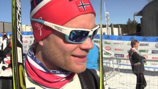 Birkebeinerrennet 2015 Eirik Brandsdal og John Kristian Dahl [upl. by Aufmann]