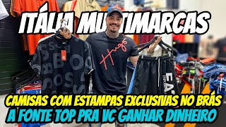 DESCUBRA A FONTE DE CAMISAS E BERMUDAS EXCLUSIVAS NO BRÁS 💰 [upl. by Anavoig]