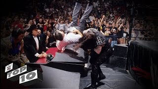 The Undertakers Most Devastating Chokeslams WWE Top 10 [upl. by Assel]