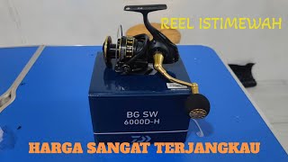 REVIEW DAN UNBOXING DAIWA BG SW TERBARU [upl. by Nahshon]