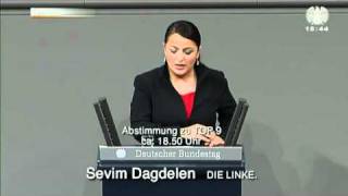 Sevim Dagdelen DIE LINKE Das Stabilisierungs und Assoziationsabkommen mit Serbien ablehnen [upl. by Nahsed464]