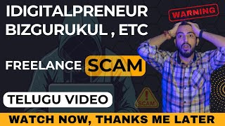 Idigitalpreneur freelance telugu Idigitalpreneur fake or real review Telugu [upl. by Cliff]