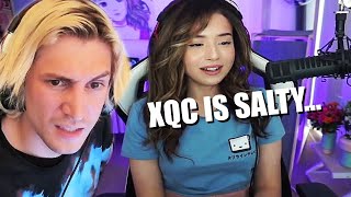 Pokimane Is MAD at xQcs Cookie Review [upl. by Dibb]