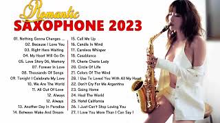 Saxophone 2023  Best Saxophone Cover Popular Songs Soft Relaxing Romantic Saxophone Love Songs [upl. by Siraf]