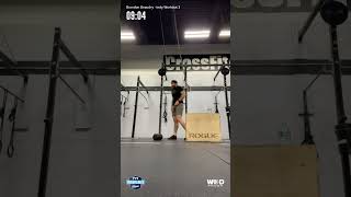 Brandon Beaudry Wodapalooza Qualifier Workout 3 [upl. by Notnert]