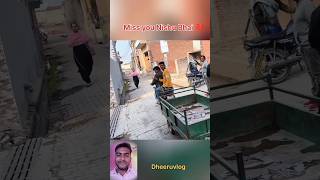 Bhai ki choti troly 😳 nishudeswalstunt shortsviral Dheeruvlog shortvideo ytshorts [upl. by Rawley321]