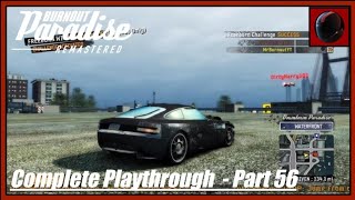 Burnout Paradise Remastered Complete Playthrough  Part 56 2 Player Freeburn Challenges [upl. by Inaliel]