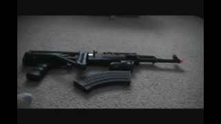 JG Tactical RIS AK47 Airsoft Gun Review [upl. by Ronel588]