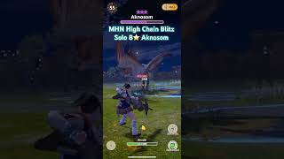 Monster Hunter Now Light Bowgun High Chain Blitz 8 Star Aknosom [upl. by Eitra638]