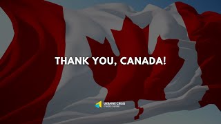 To Our Canadian Friends Ukraine 🇺🇦 Thanks You [upl. by Reppep]