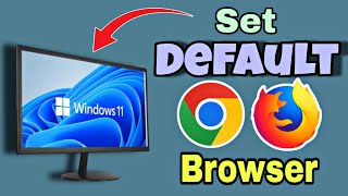 How to Set Default Browser in Windows 11 in Hindi 🔥 Set Default Browser  Change Default Browser [upl. by Ayekim341]