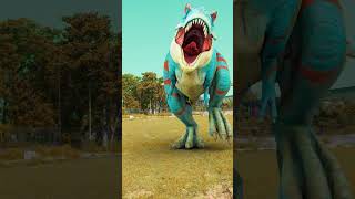 TRex Dinosaur Chase In Jurassic World [upl. by Zachar]