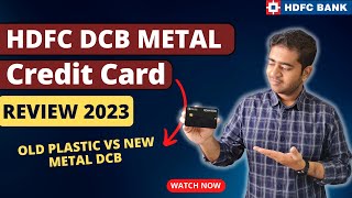 HDFC Bank Diners Club Black Metal Credit Card Review  Plastic Vs Metal DCB Card 🔥🔥🔥 [upl. by Ruomyes277]